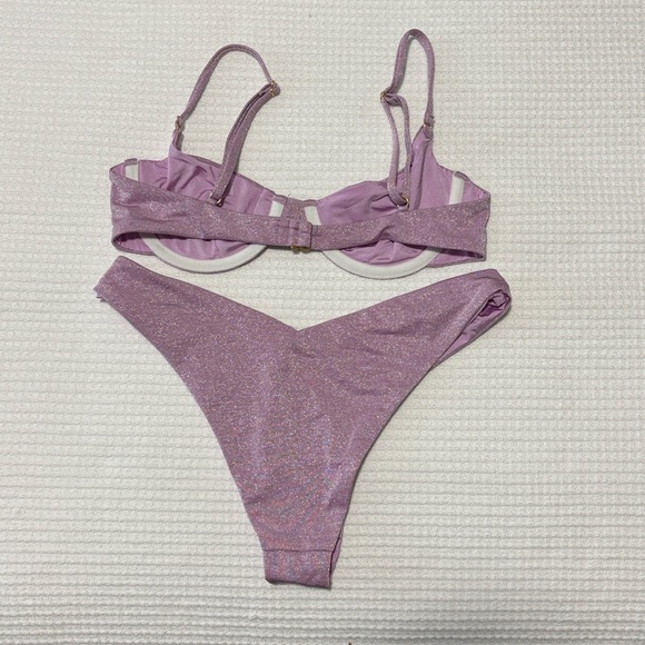 WeWoreWhat Lavender Bikini Set - Picture 5 of 5